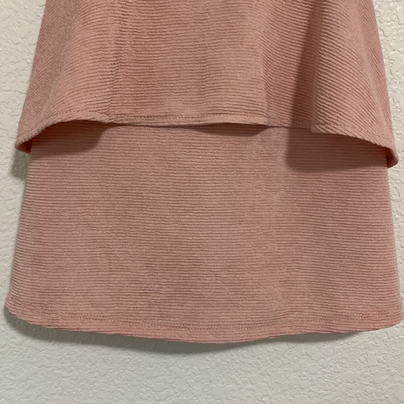 Madewell Pink Textured Ruffle Crop Top - Picture 8 of 11